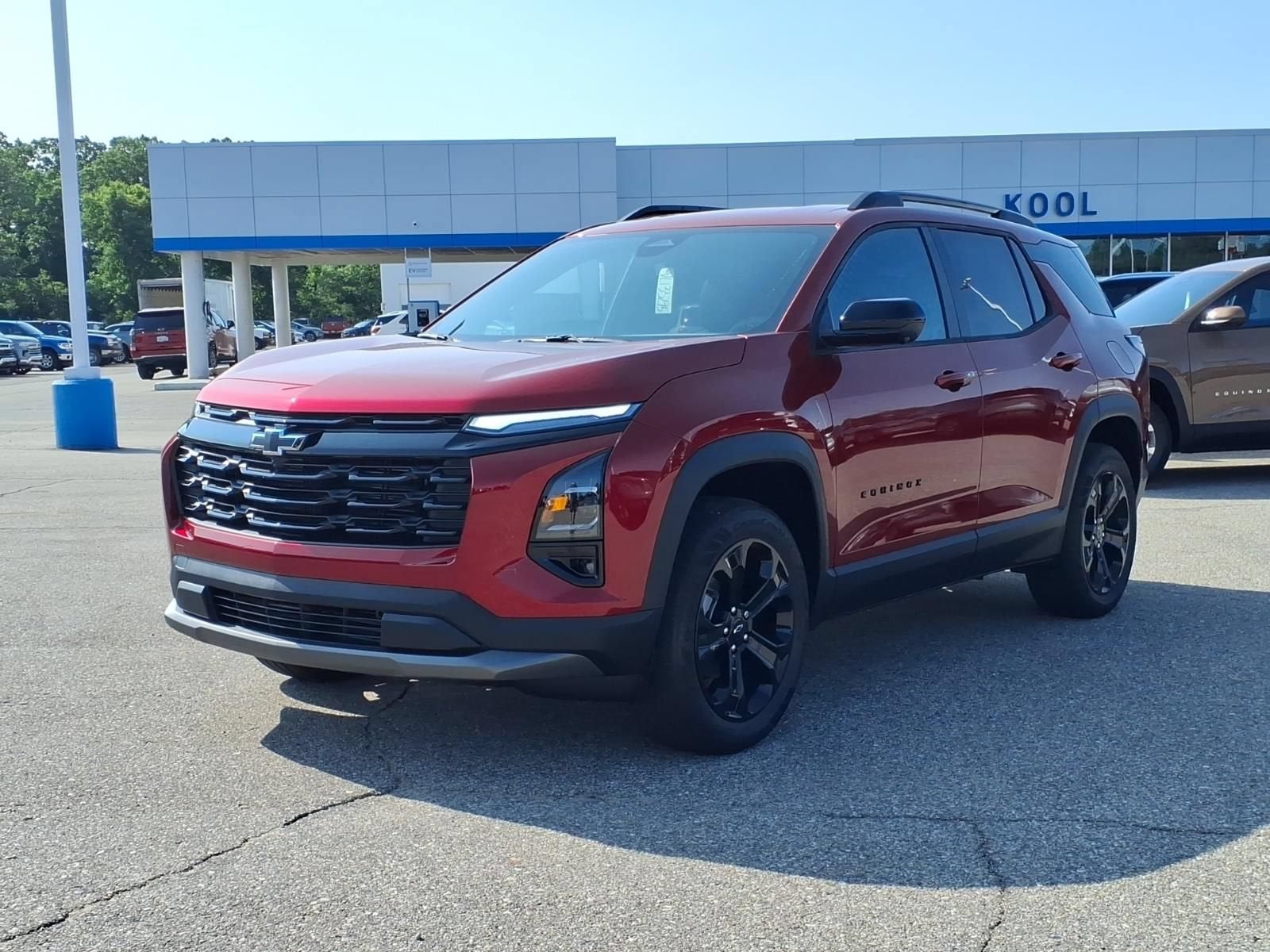 2027 Chevrolet Equinox — rear three-quarter view
