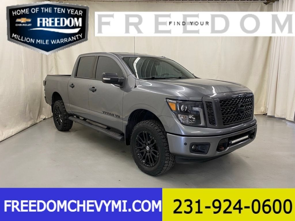 2018 Nissan Titan SL in Other — front three-quarter view