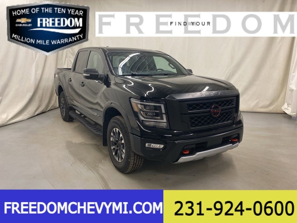 2024 Nissan Titan PRO-4X in Other — front three-quarter view