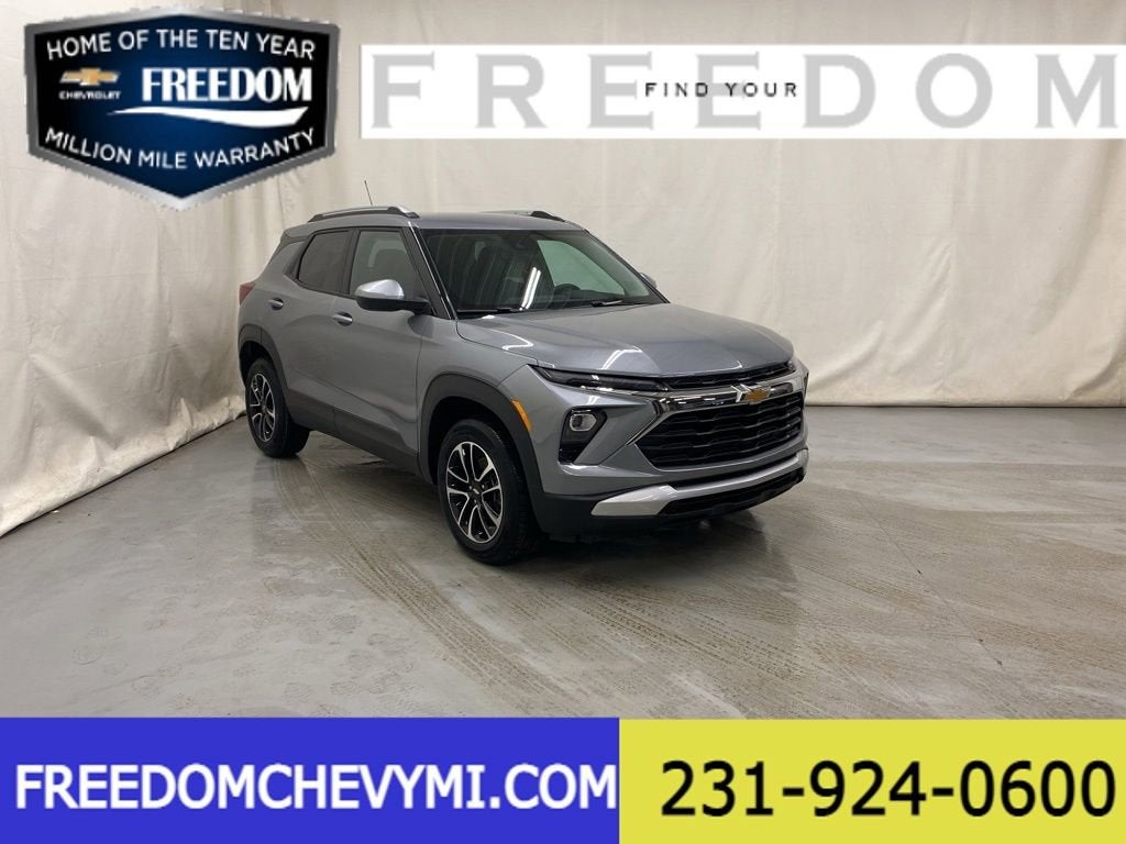 2026 Chevrolet Trailblazer LT in Sterling Gray Metallic — front three-quarter view